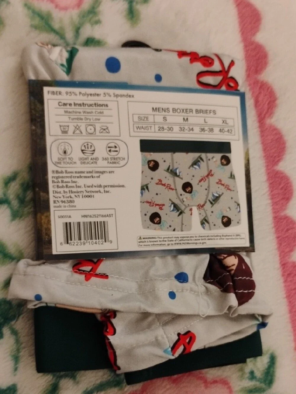 Men's Boxer Briefs — Bob Ross M NWT